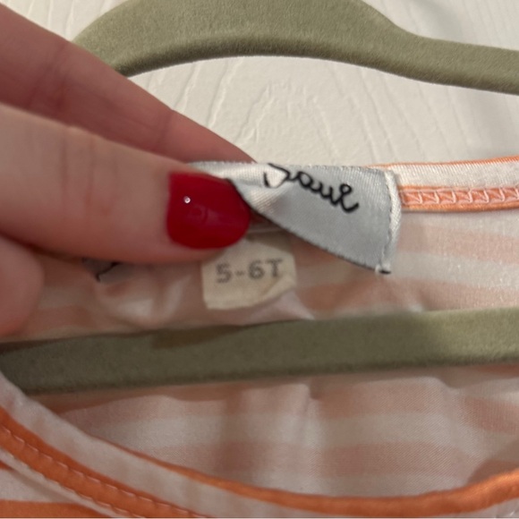 Fall Orange Striped and Leopard Print Ruffle Set - Picture 2 of 6